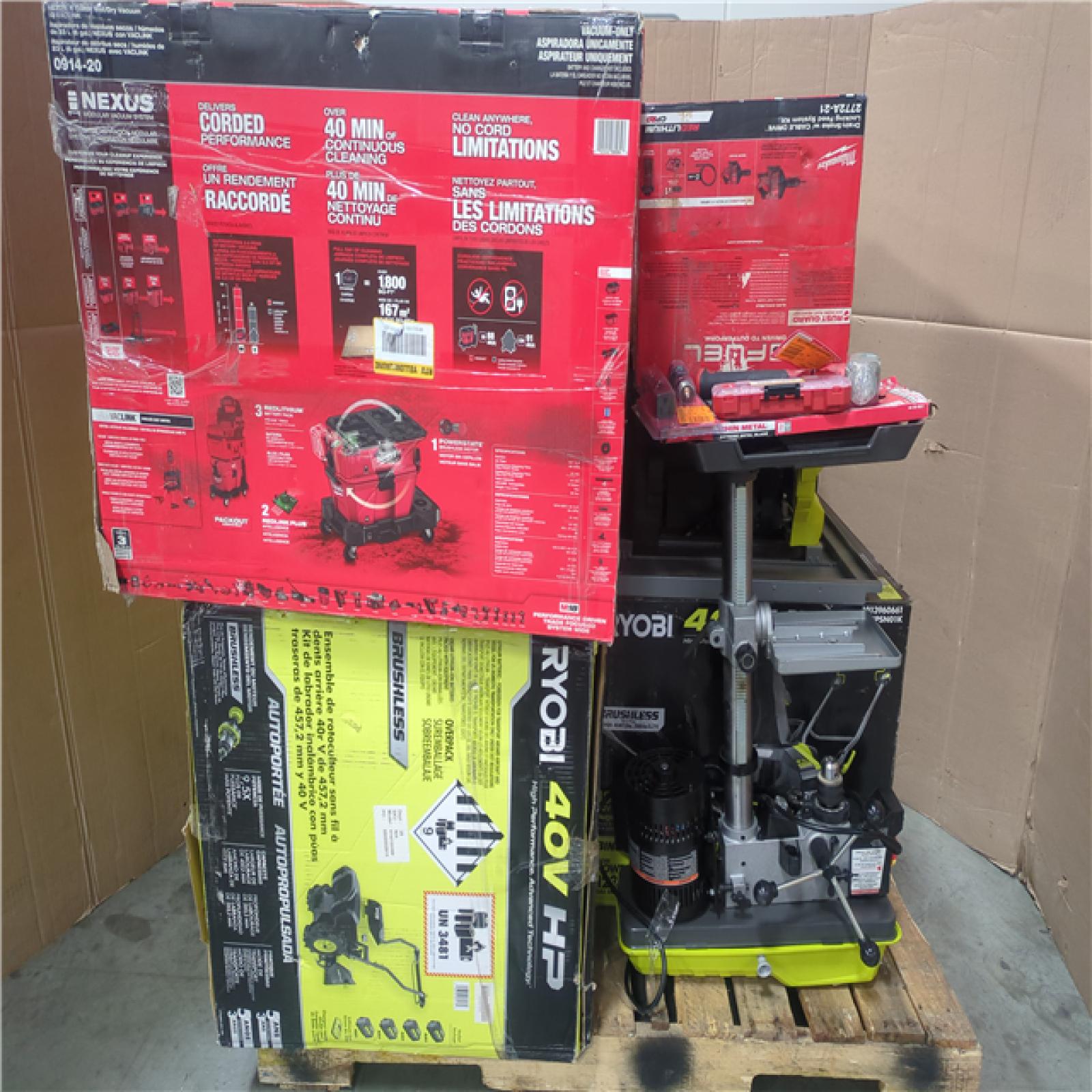 CALIFORNIA AS-IS TOOL PALLET