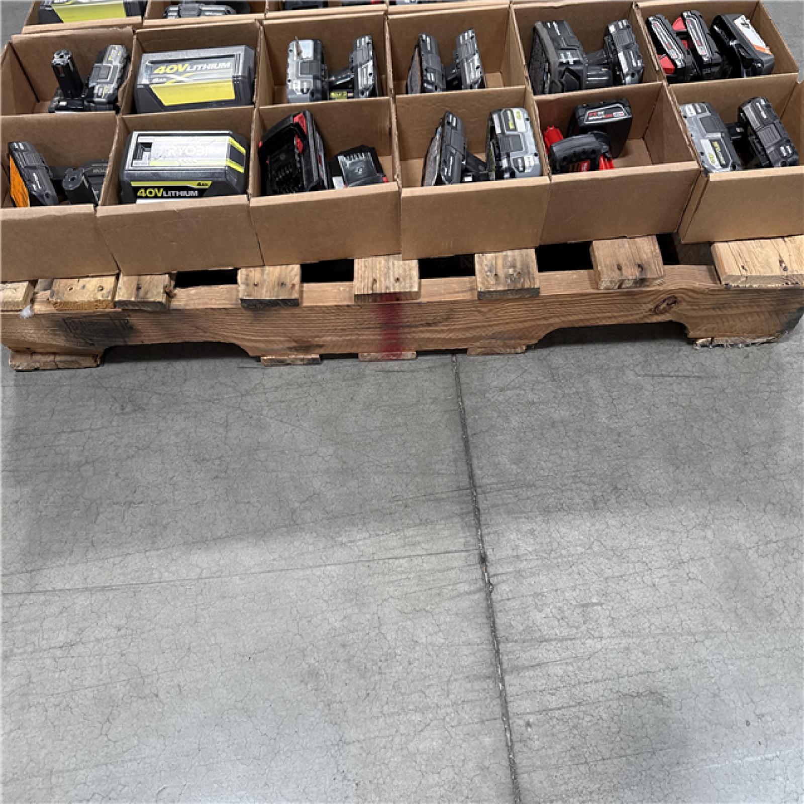California AS-IS Battery Pallet