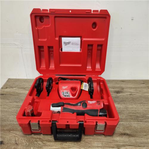 Phoenix Location LIKE NEW Milwaukee M12 12-Volt Lithium-Ion Force Logic Cordless Press Tool Kit (3 Jaws Included) with Two 1.5 Ah Battery and Hard Case