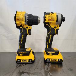 AS-IS- DEWALT ATOMIC 20-Volt MAX Lithium-Ion Cordless Combo Kit