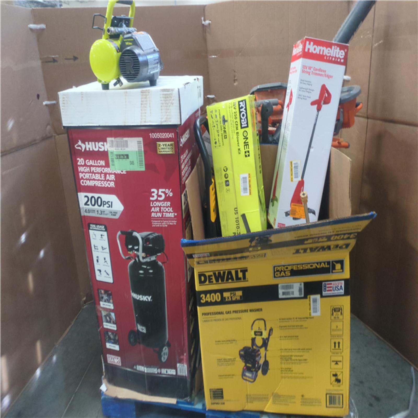 CALIFORNIA AS-IS OUTDOOR POWER EQUIPMENT