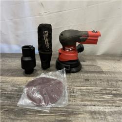 AS-IS Milwaukee 18V Lithium-Ion Brushless Cordless FUEL 5 in. Random Orbit Sander (Tool-Only)
