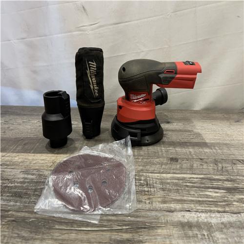 AS-IS Milwaukee 18V Lithium-Ion Brushless Cordless FUEL 5 in. Random Orbit Sander (Tool-Only)