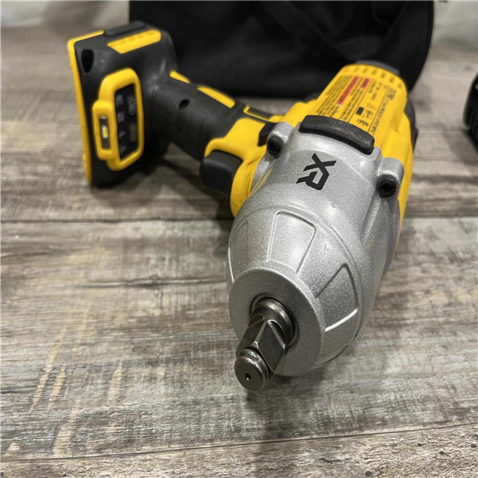 AS-IS DEWALT 20V MAX Lithium-Ion Cordless 1/2 in. Impact Wrench Kit