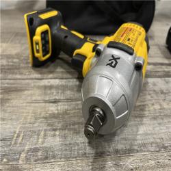 AS-IS DEWALT 20V MAX Lithium-Ion Cordless 1/2 in. Impact Wrench Kit