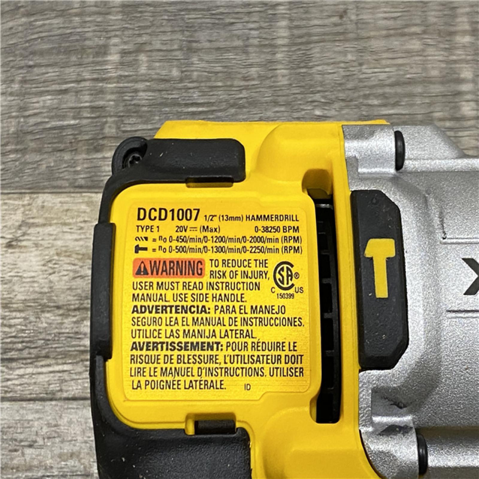 AS-IS DEWALT 20V MAX Lithium-Ion Cordless 2-Tool Combo Kit