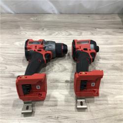 AS-IS MILWAUKEE FUEL 18V Lithium-Ion Cordless Hammer Drill and Impact Driver Combo Kit