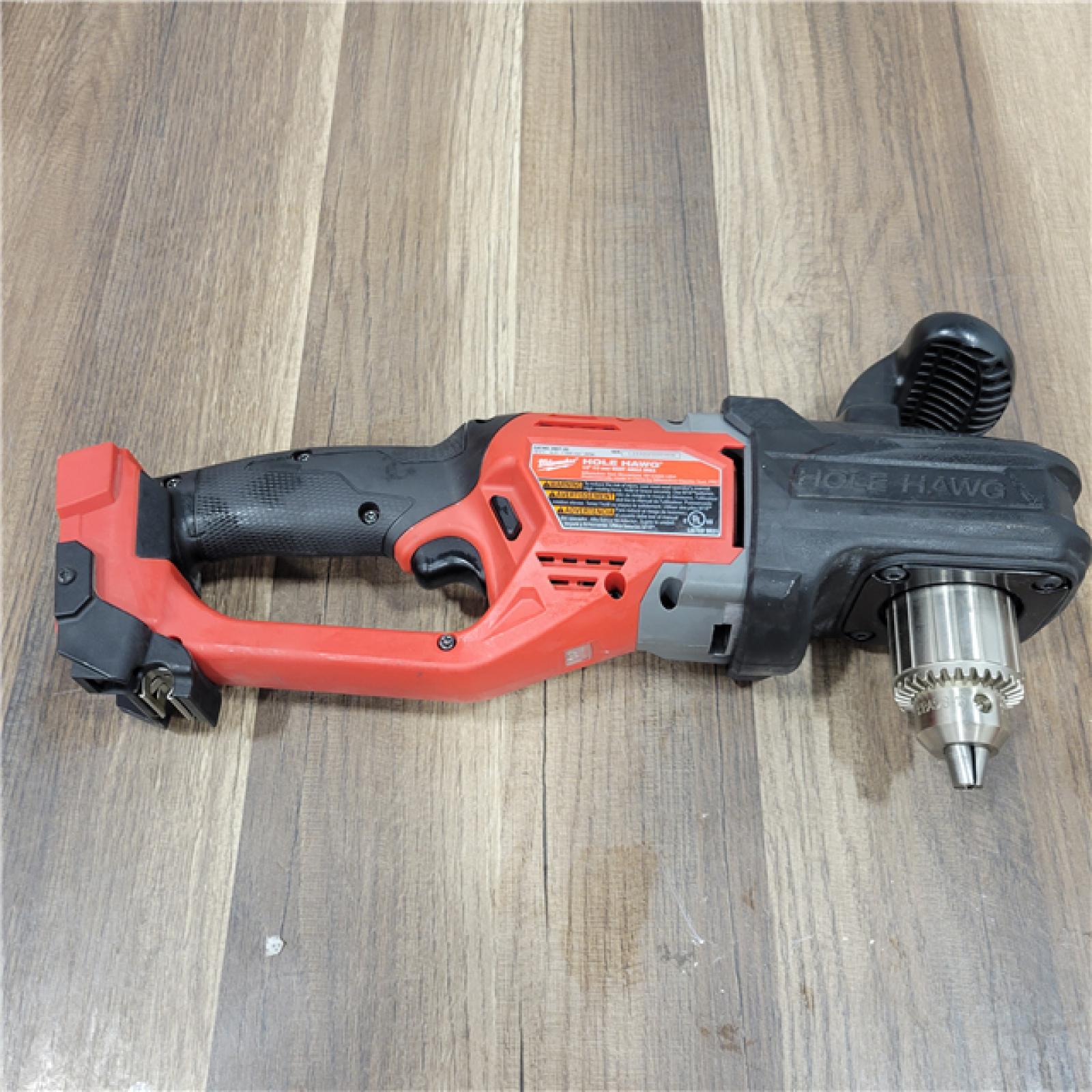 AS-IS Milwaukee M18 18V Fuel Hole Hawg 1/2  Right Angle Drill 2807-20