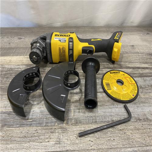 AS-IS DEWALT 60V MAX Cordless Brushless 4.5 in. to 6 in. Small Angle Grinder with Kickback Brake (Tool Only)