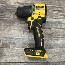 LIKE NEW - DEWALT ATOMIC 20V Cordless 1/2 in. Compact Hammer Drill Kit