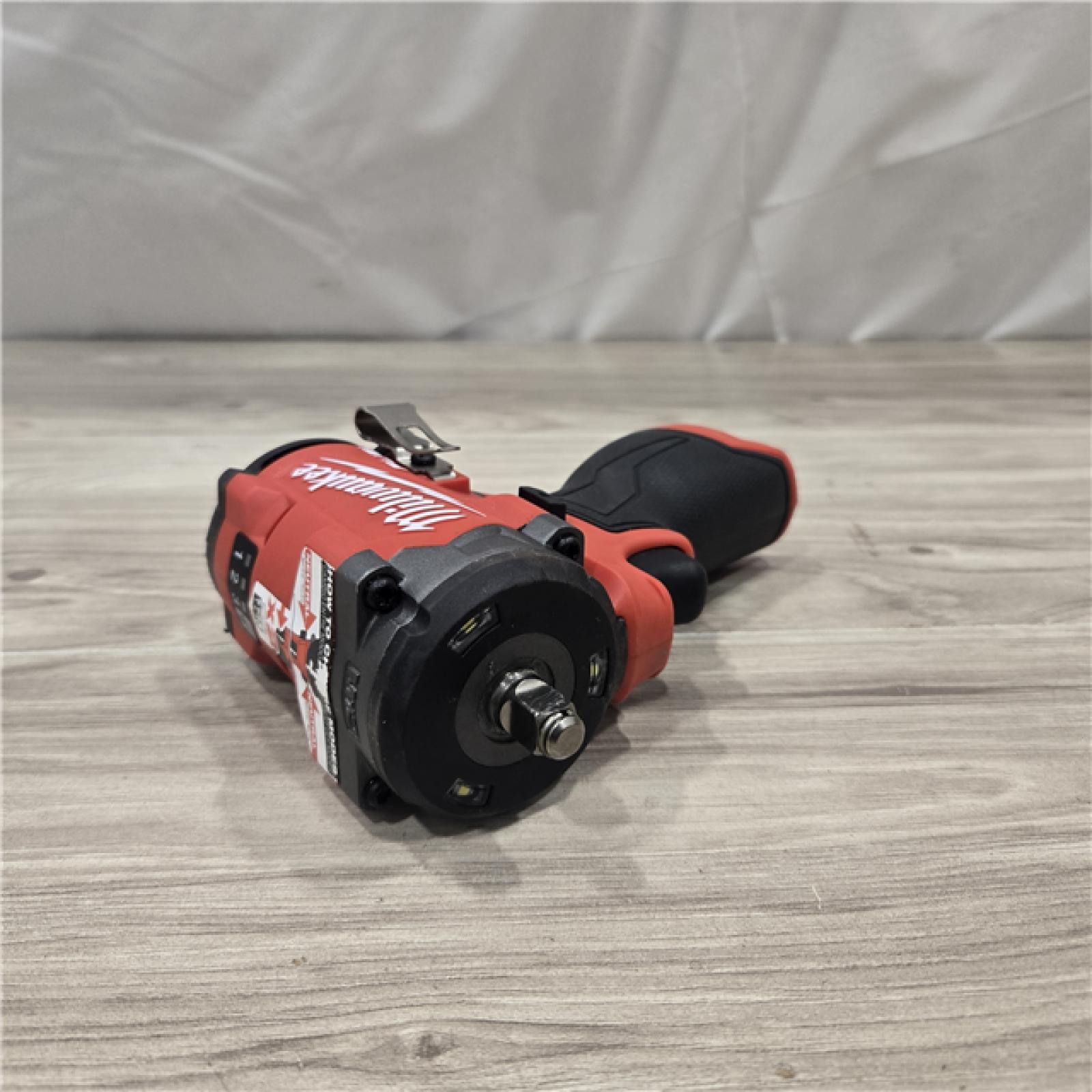 AS-IS Milwaukee M12 FUEL M12 3/8 in. Cordless High Torque Impact Wrench (Tool-Only)