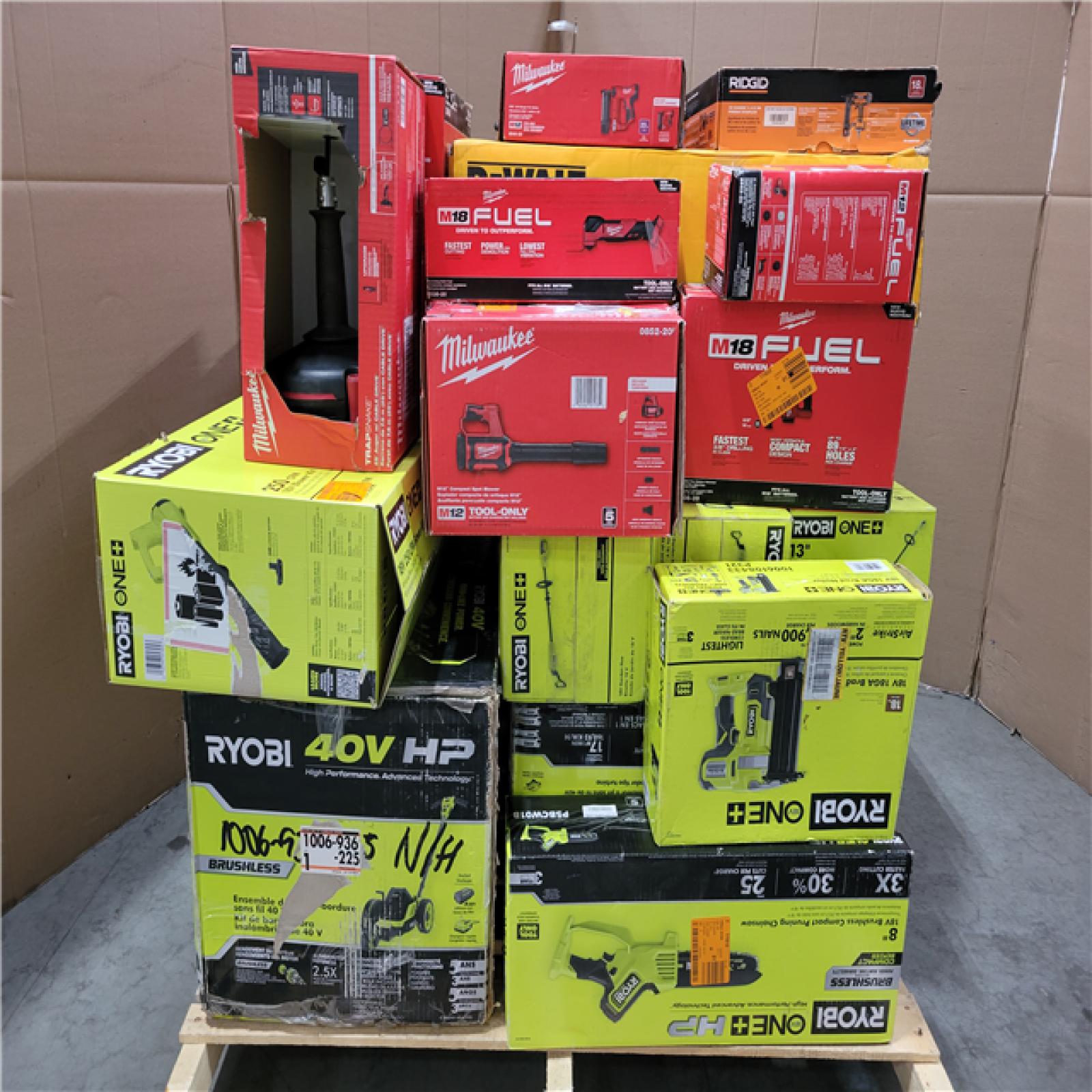 CALIFORNIA AS-IS TOOL PALLET