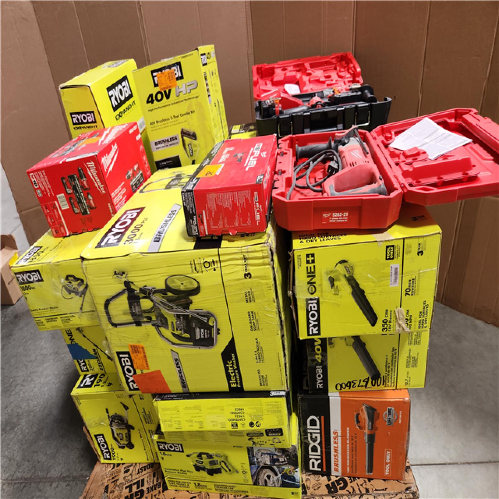 CALIFORNIA AS-IS TOOL PALLET