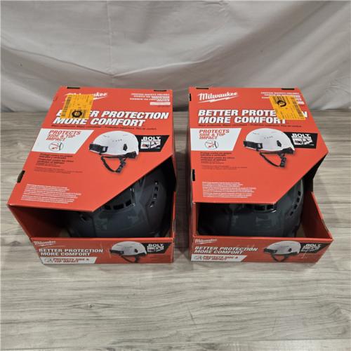 NEW! - BOLT Type 2 Class C Vented Safety Helmet (2-Pack)