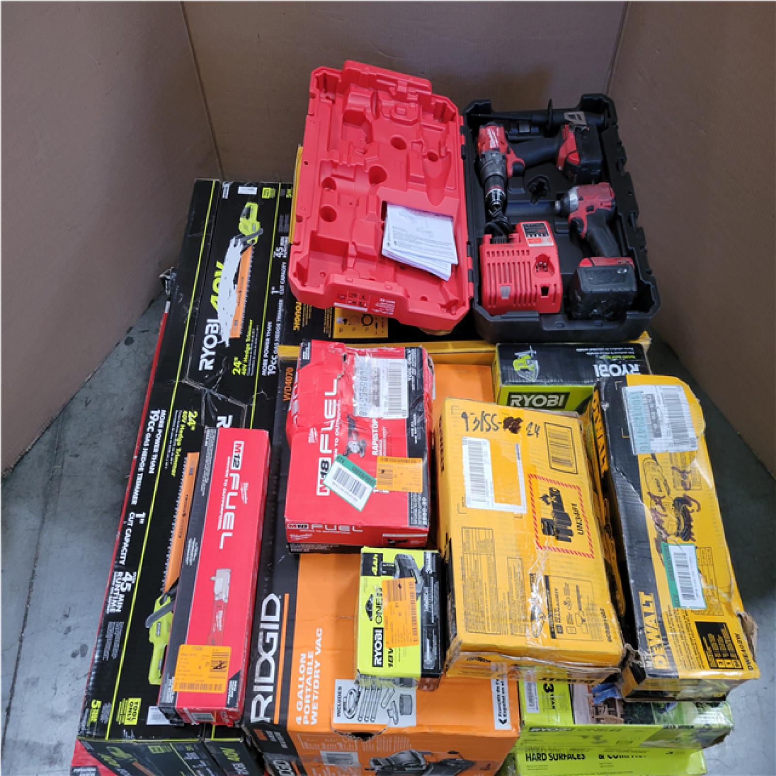CALIFORNIA AS-IS TOOL PALLET