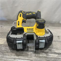 AS-IS DEWALT ATOMIC 20V MAX Cordless Brushless Compact 1-3/4 in. Bandsaw (Tool Only)
