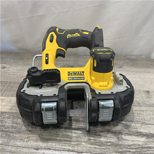 AS-IS DEWALT ATOMIC 20V MAX Cordless Brushless Compact 1-3/4 in. Bandsaw (Tool Only)