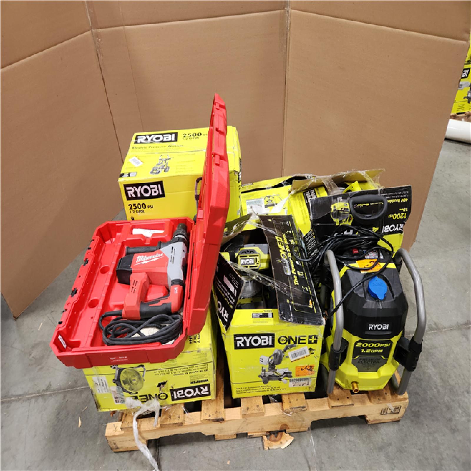 CALIFORNIA  AS-IS TOOL PALLET
