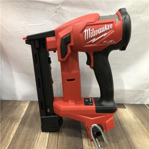 AS-IS Milwaukee FUEL 18-Volt Lithium-Ion Brushless Cordless 18-Gauge 1/4 in. Narrow Crown Stapler (Tool-Only)