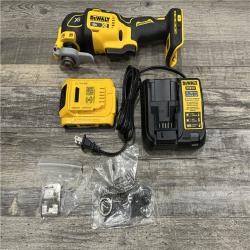 AS-IS DEWALT 20V MAX XR Cordless Brushless 3-Speed Oscillating Multi Tool Kit