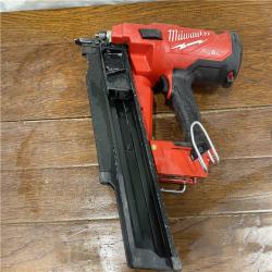 AS-IS Milwaukee 2744-20 M18 FUEL 3-1/2 in. 18-Volt 21-Degree Lithium-Ion Brushless Cordless Framing Nailer (Tool-Only)