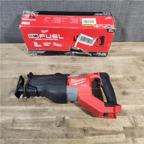 HOUSTON LOCATION - AS-IS (APPEARS LIKE NEW) Milwaukee M18 Fuel 18V Brushless Super Sawzall Reciprocating Saw 2722-20 (Bare Tool)
