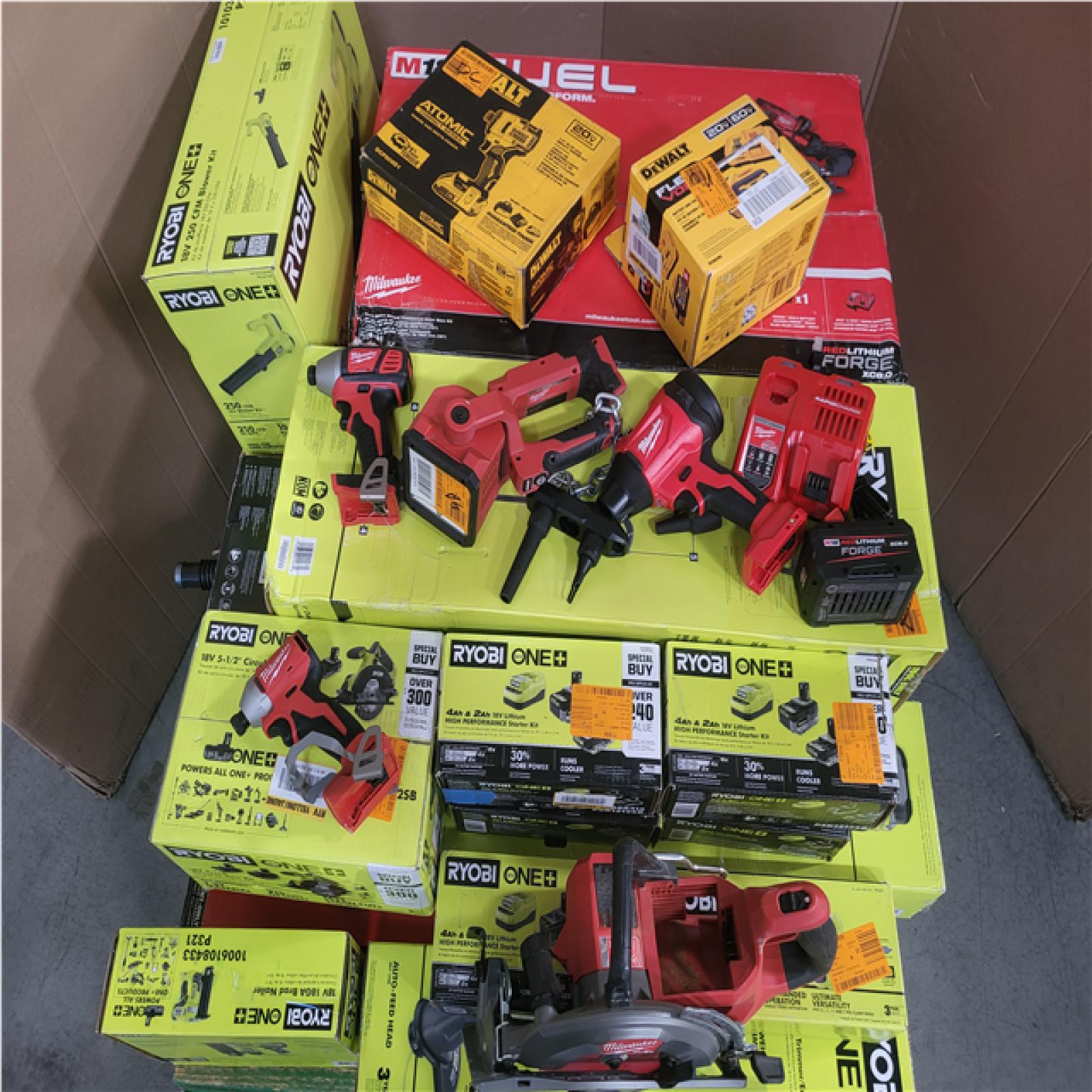 CALIFORNIA AS-IS TOOL PALLET