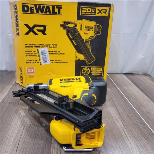 AS-IS  DEWAS-IS20-Volt 30Â° Cordless Framing Nailer (Tool-Only)