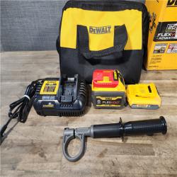 HOUSTON LOCATION - AS-IS DEWALT 20V MAX Cordless Brushless Hammer Drill/Driver 2 Tool Combo Kit with FLEXVOLT ADVANTAGE