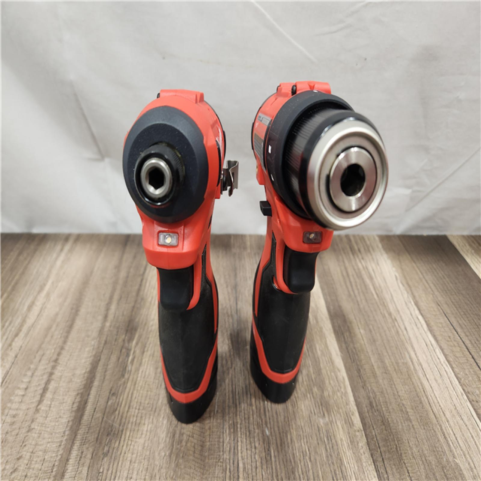 AS-IS- Milwaukee M12 Cordless Brushless 2 Tool Combo Kit