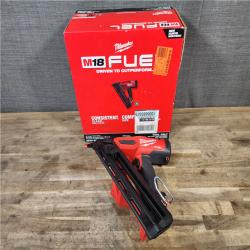 HOUSTON LOCATION - AS-IS Milwaukee 2839-20 M18 FUEL 15 Ga. 18 Volt Brushless Angled Finish Nailer (TOOL ONLY)