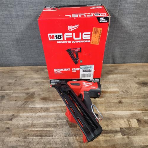 HOUSTON LOCATION - AS-IS Milwaukee 2839-20 M18 FUEL 15 Ga. 18 Volt Brushless Angled Finish Nailer (TOOL ONLY)