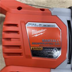AS-IS Milwaukee 18V Lithium-Ion Cordless SAWZALL Reciprocating Saw (Tool-Only)