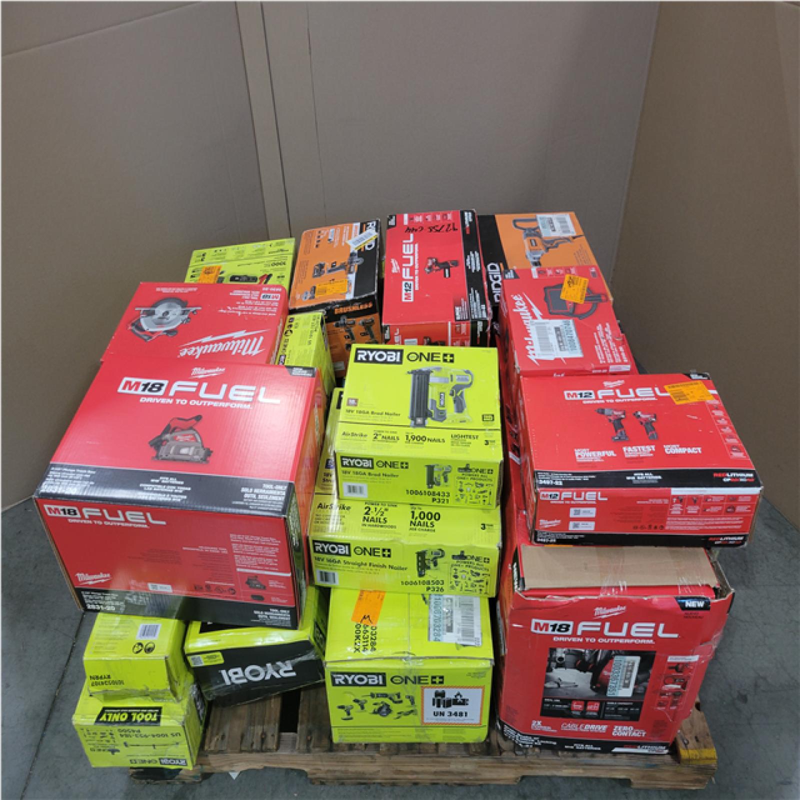 CALIFORNIA AS-IS TOOL PALLET