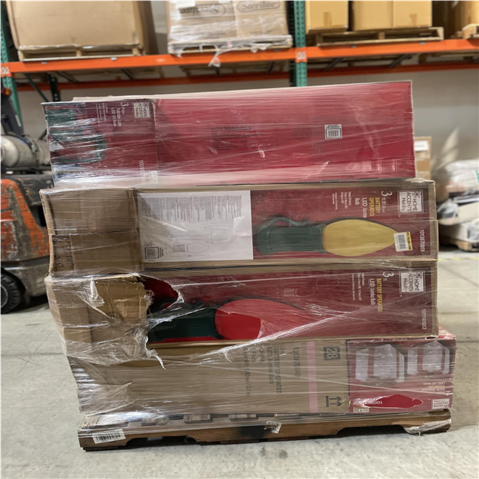 DALLAS LOCATION- AS-IS ASSORTED CHRISTMAS DECORATIONS PALLET