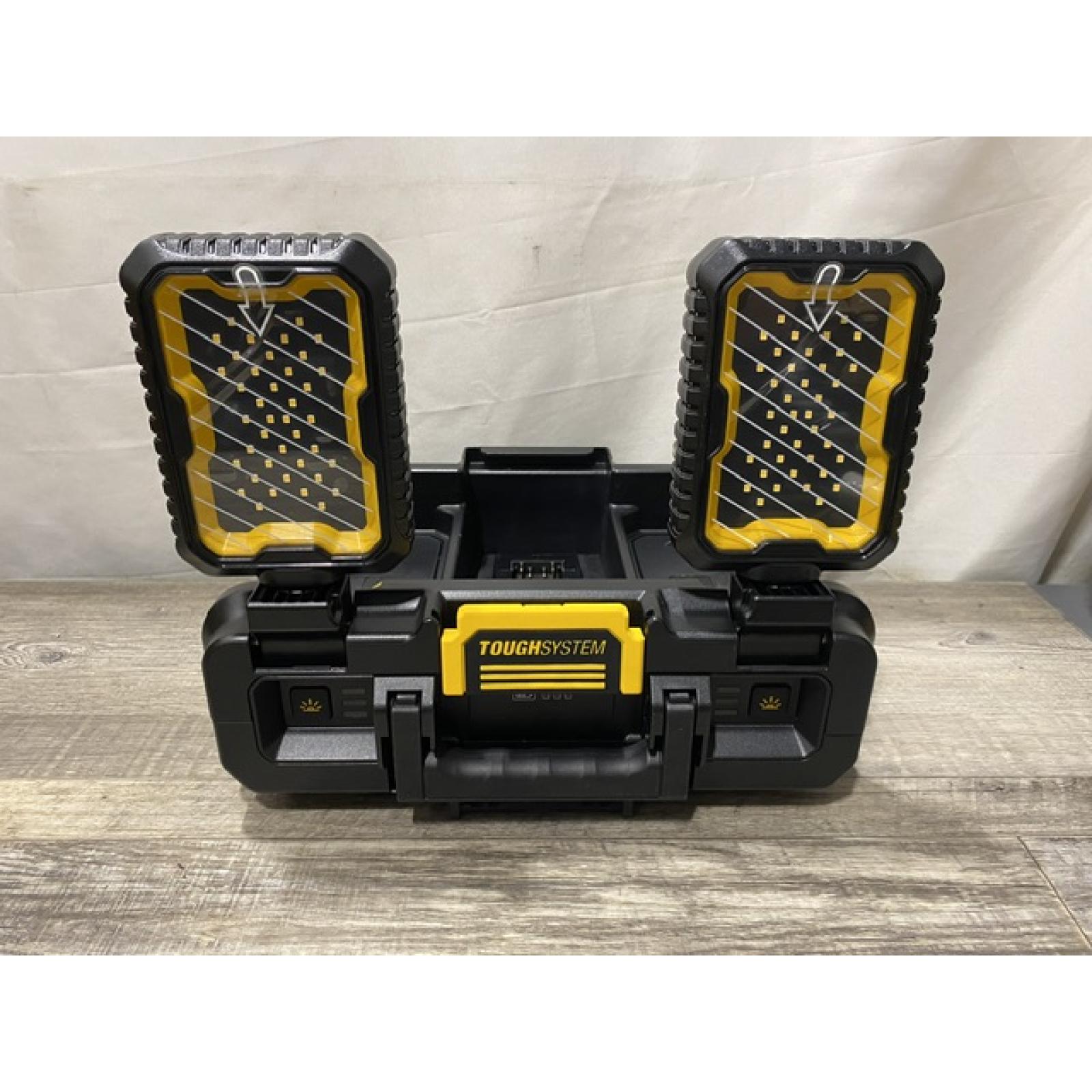LIKE NEW - DEWALT Tough System 2.0 Flex Volt 20V/60V Cordless LED Adjustable Work Light