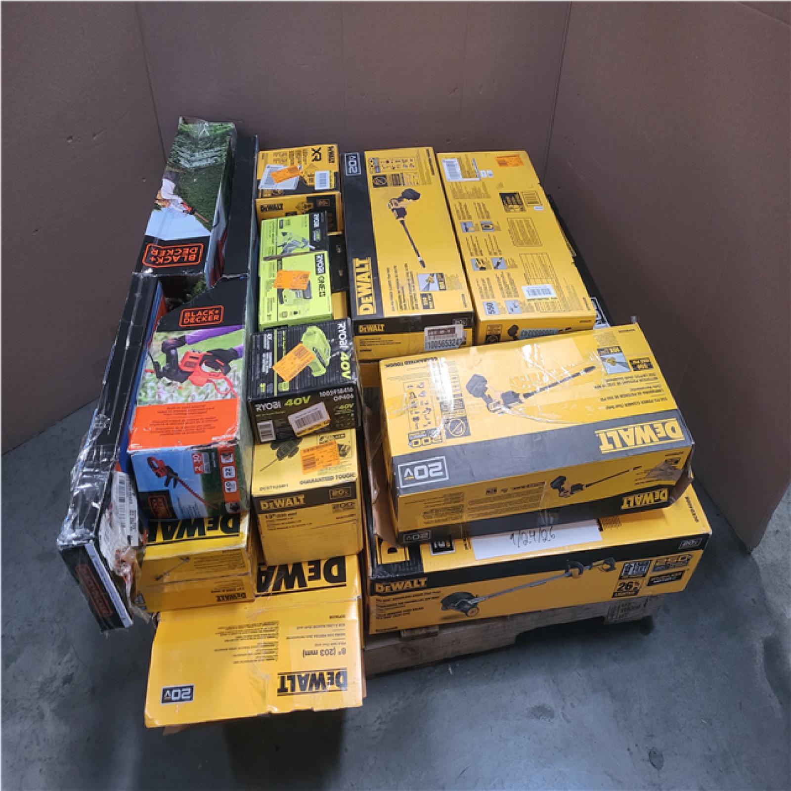 CALIFORNIA AS-IS TOOL PALLET