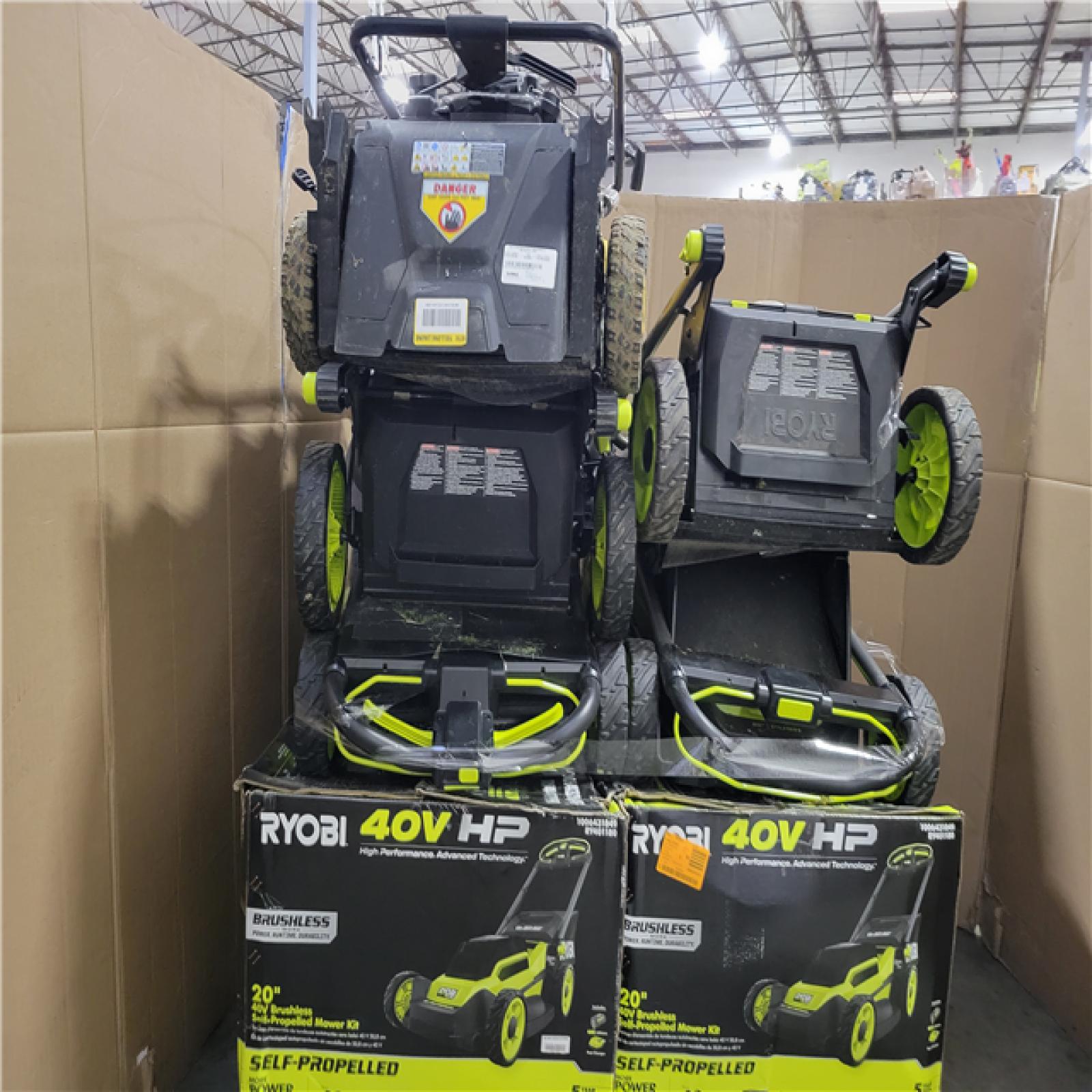 CALIFORNIA AS-IS OUTDOOR POWER EQUIPMENT