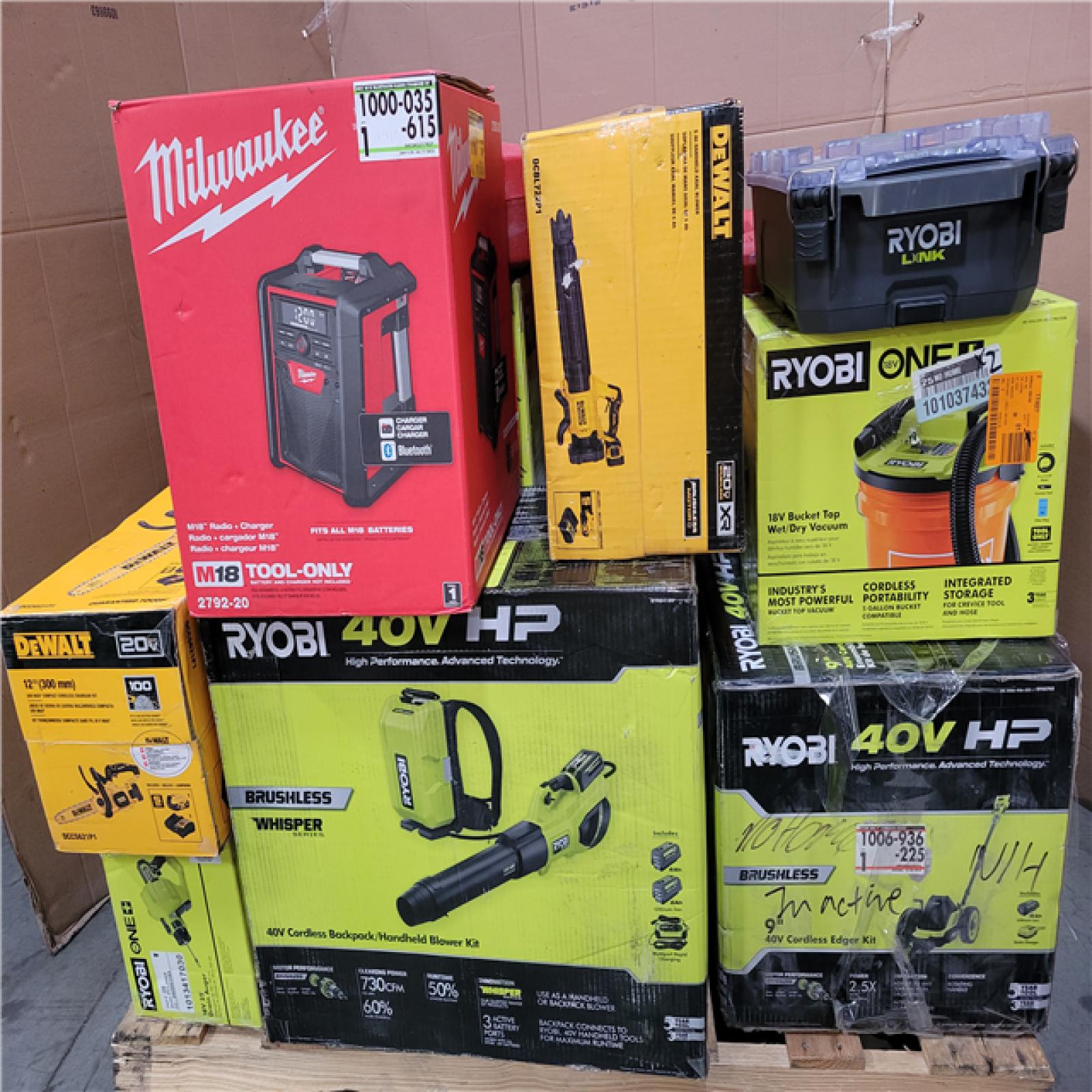 CALIFORNIA AS-IS TOOL PALLET