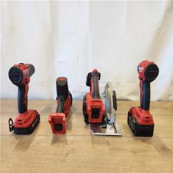 AS-IS- Milwaukee M18 4-Tool Combo Kit