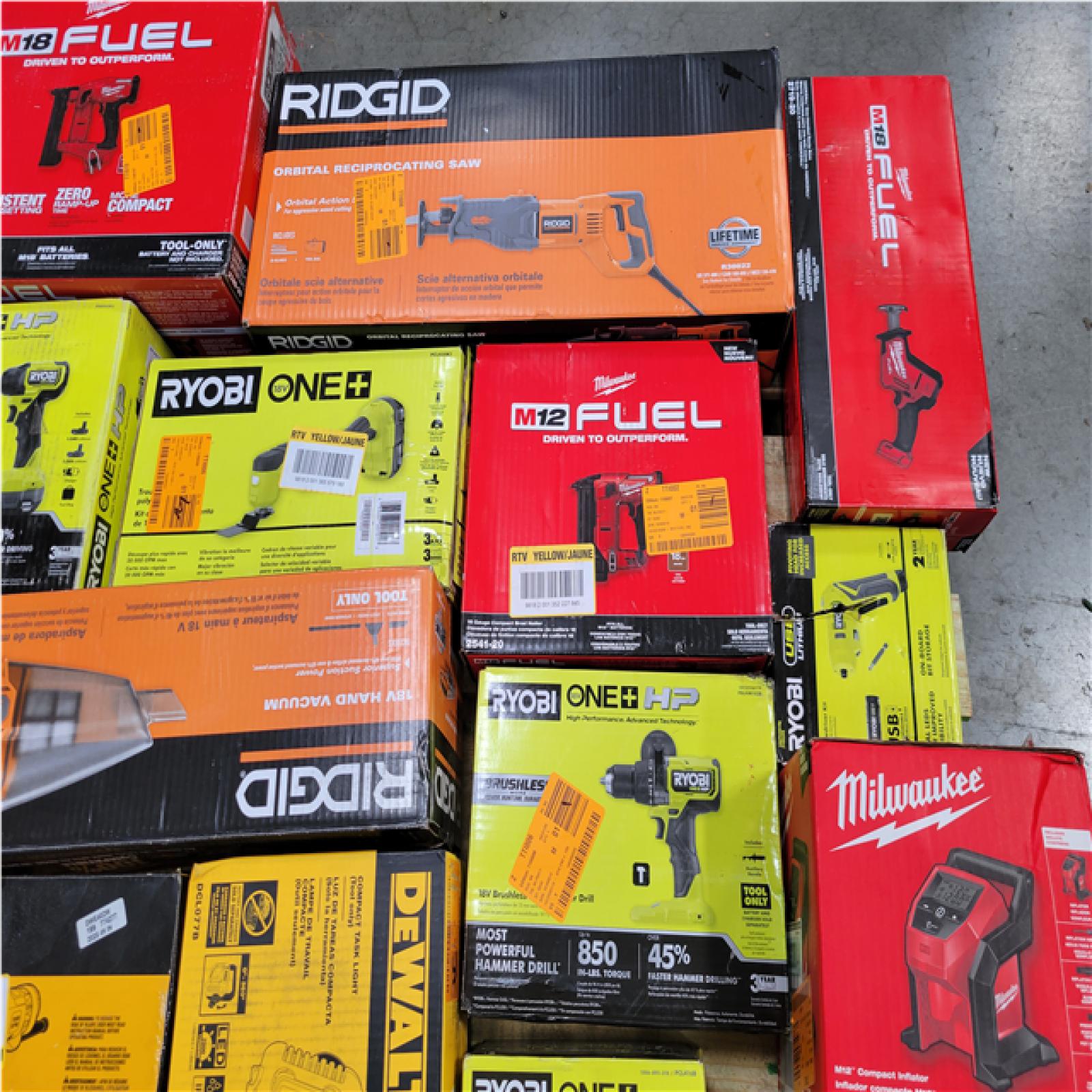CALIFORNIA AS-IS TOOL PALLET