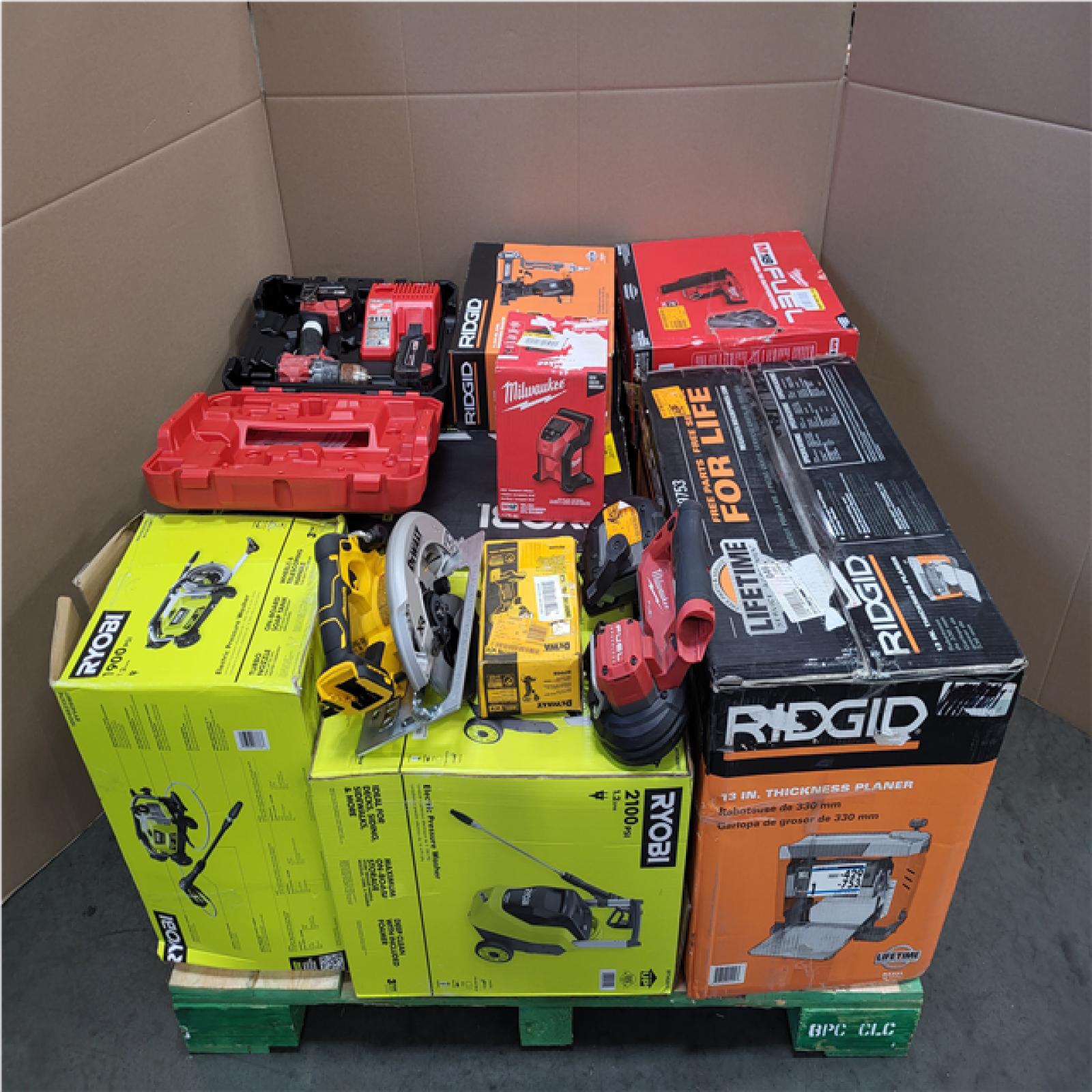 CALIFORNIA AS-IS TOOL PALLET