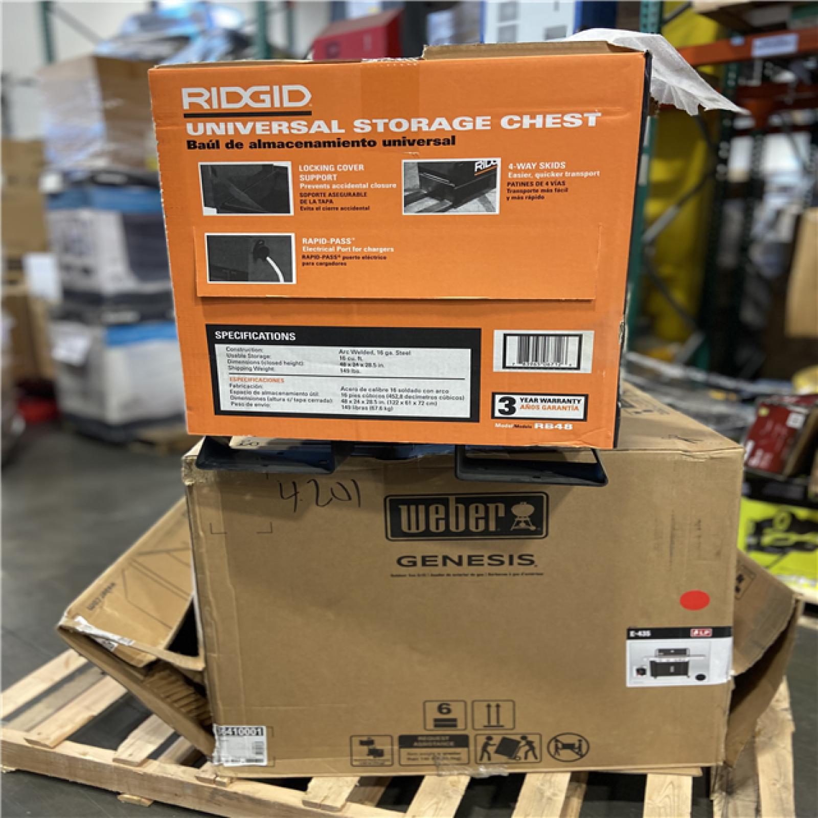 DALLAS LOCATION - AS-IS HOME IMPROVEMENT PALLET
