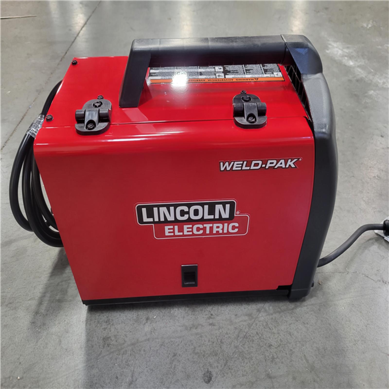 CALIFORNIA NEW LINCOLN ELECTRIC 180 I MP DV WELD-PAK