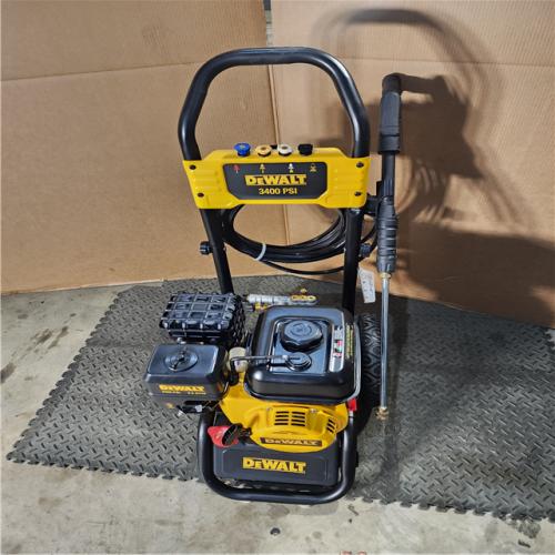 HOUSTON LOCATION - AS-IS DEWALT 3400 PSI 2.5 GPM Gas Cold Water Pressure Washer with 208cc Engine