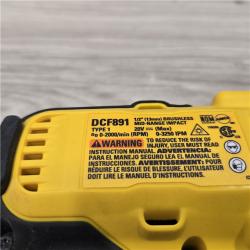 AS-IS DeWalt 20V MAX 1/2 in. Cordless Mid-Range Impact Wrench Tool Only