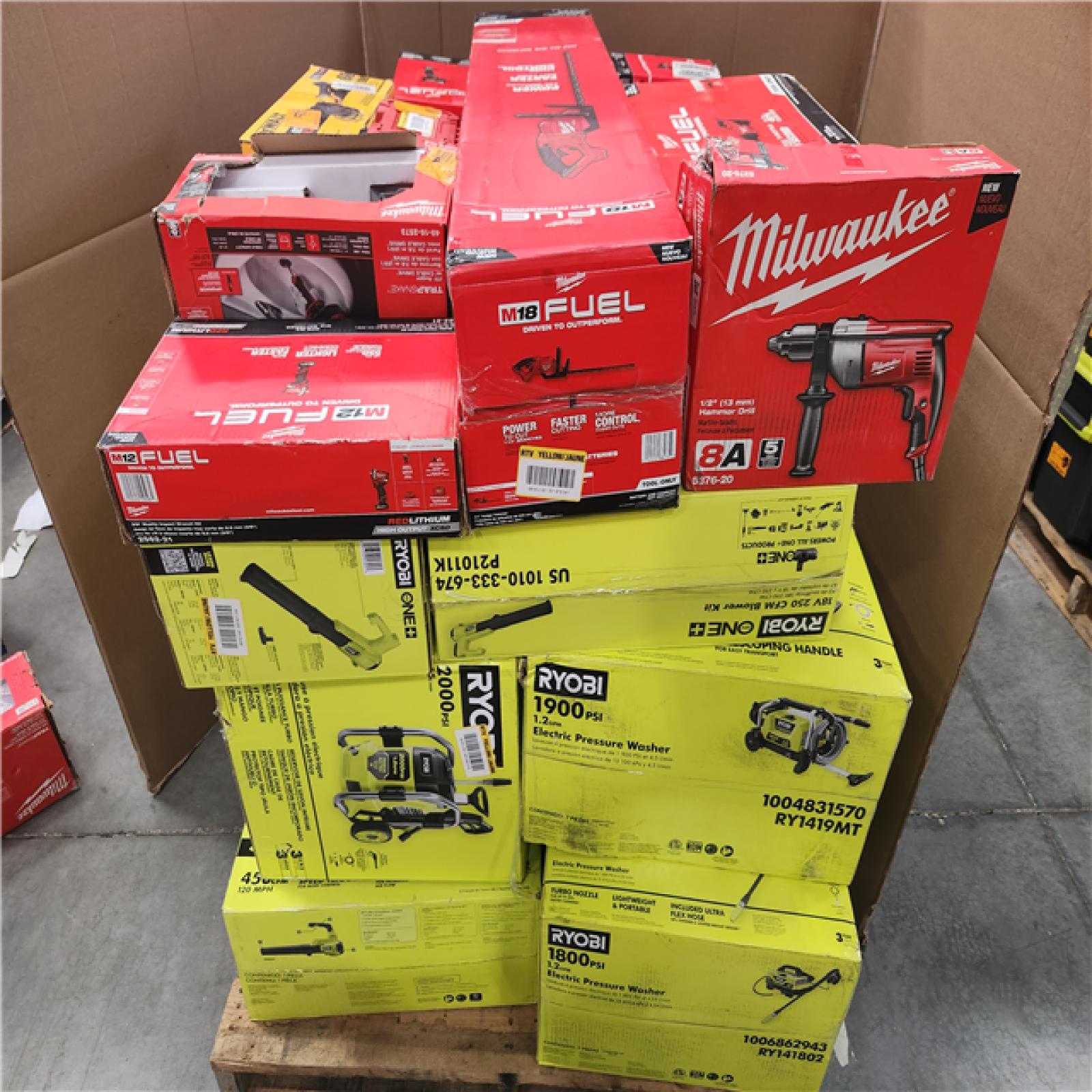 CALIFORNIA AS-IS TOOL PALLET