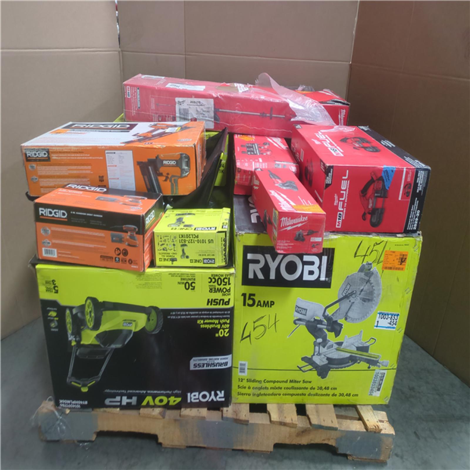 CALIFORNIA AS-IS TOOL PALLET
