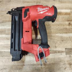HOUSTON LOCATION - AS-IS Milwaukee FUEL 18-Volt Lithium-Ion Brushless Cordless Gen II 18-Gauge Brad Nailer (Tool-Only)