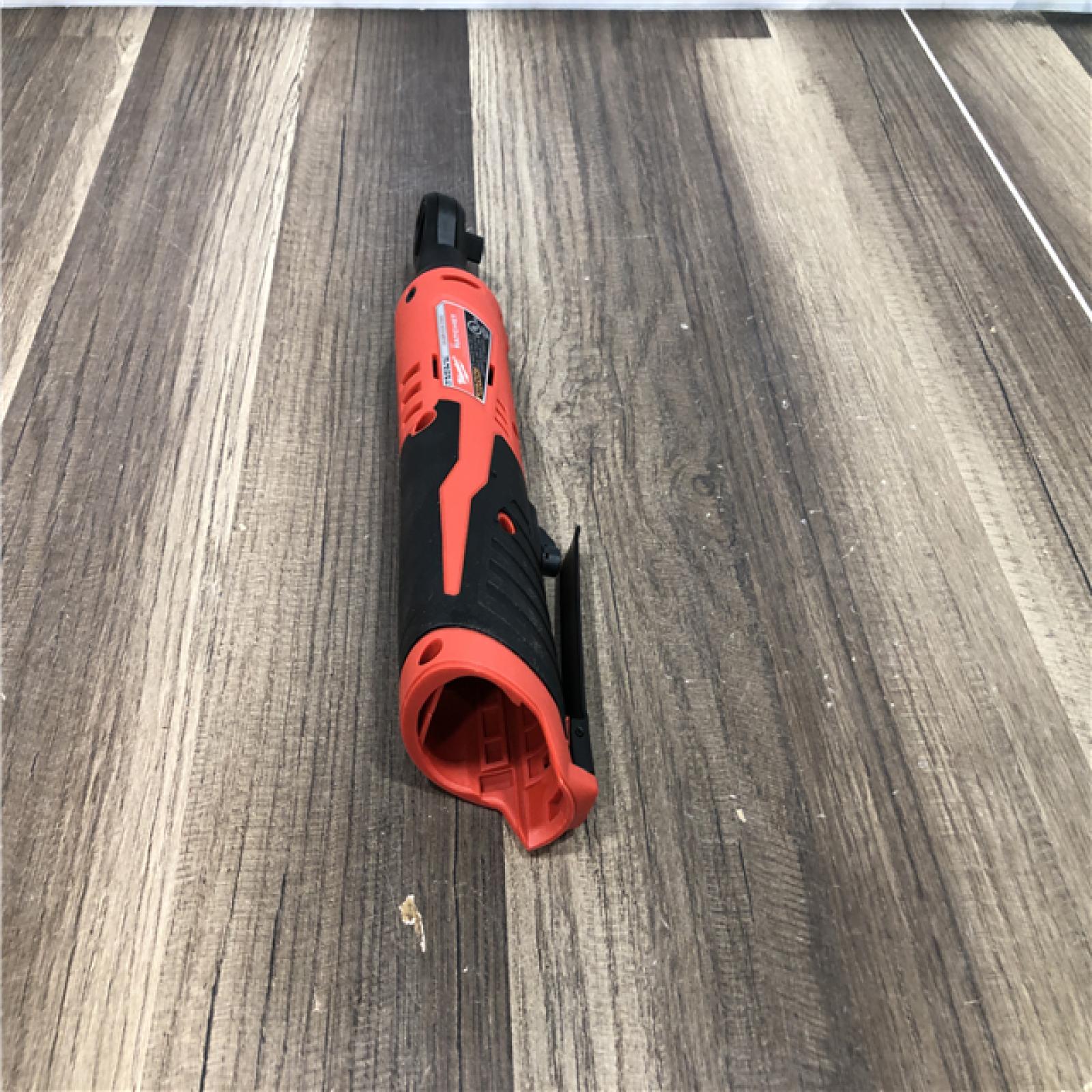 AS-IS Milwaukee 12V Lithium-Ion Cordless 3/8 in. Ratchet (Tool-Only)